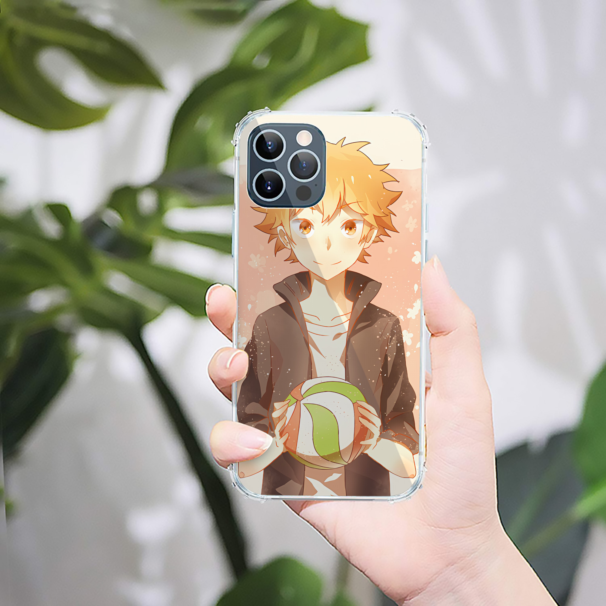 （画像用） ハイキュー!! Haikyu!! 【iPhone 12シリーズ対応】透明スマホケース（クリアソフトケース）